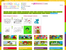 Tablet Screenshot of disegnidacolorare24.it